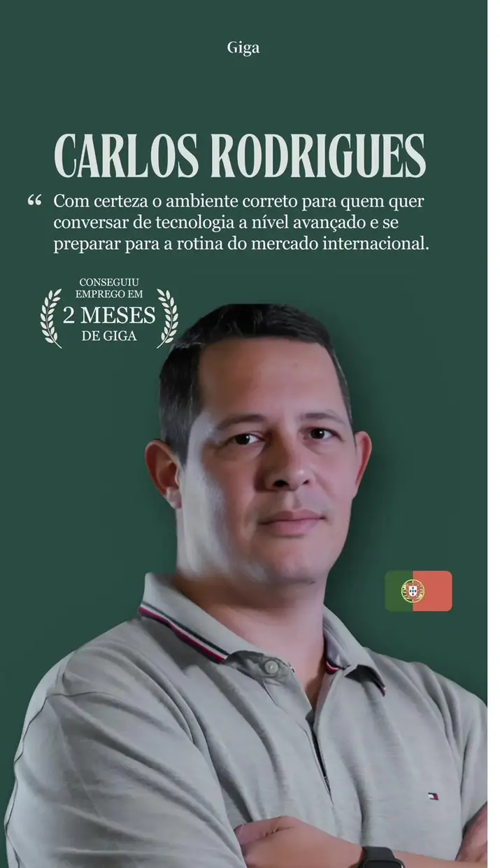 Depoimento de mentorado da Giga