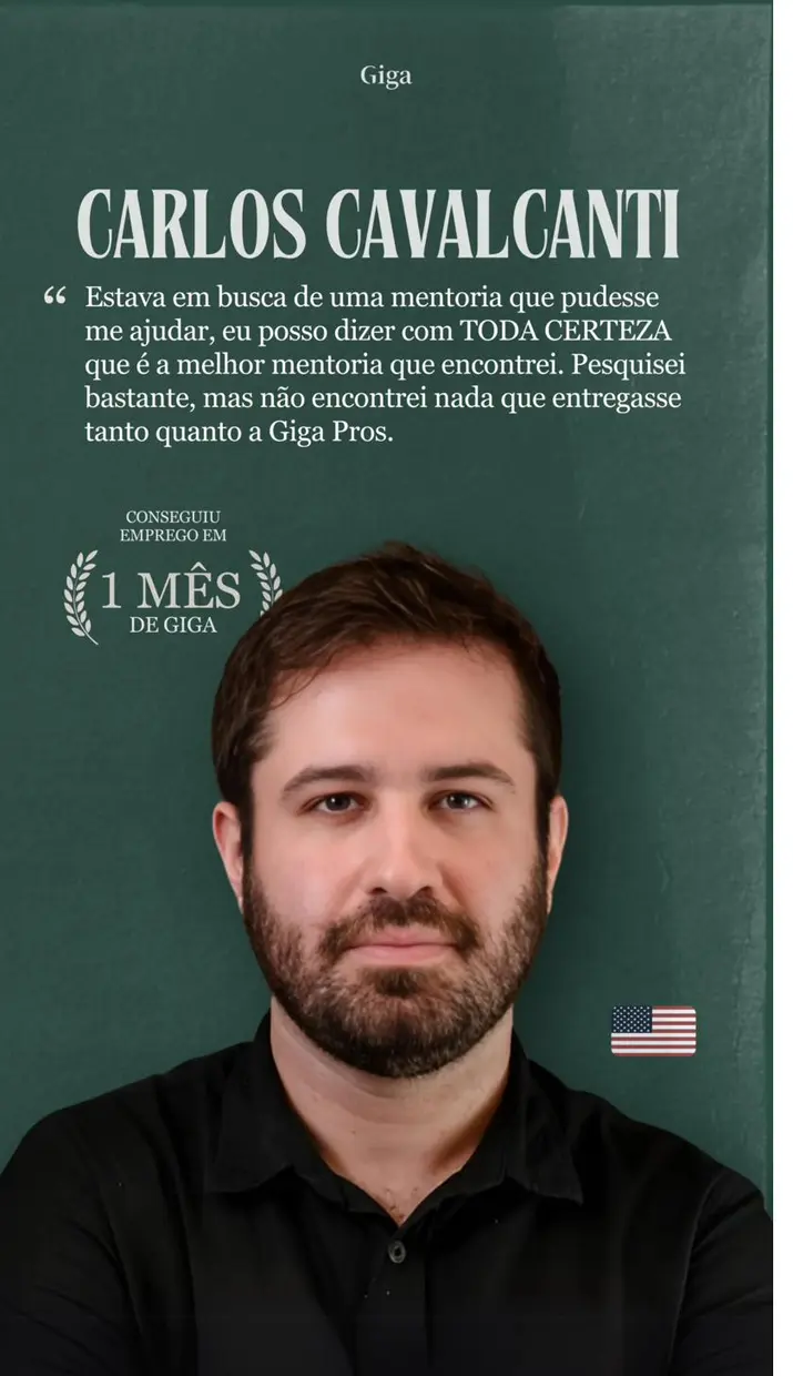 Depoimento de mentorado da Giga