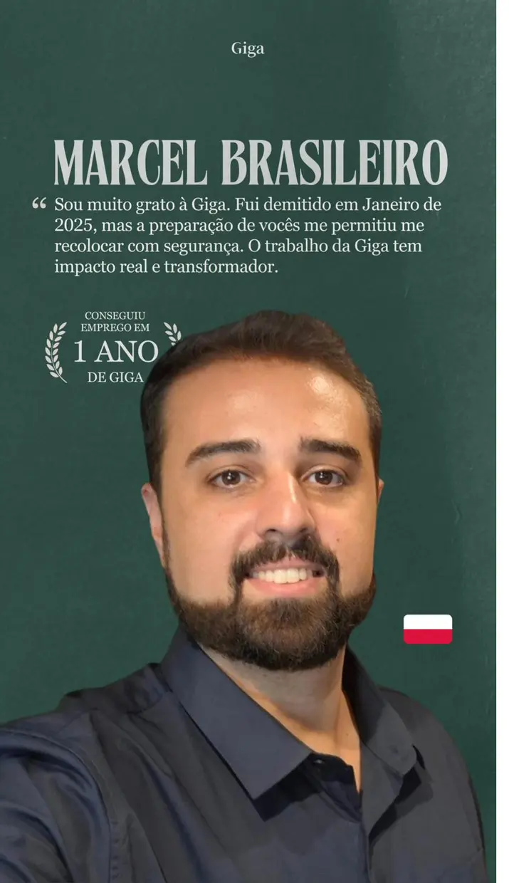 Depoimento de mentorado da Giga