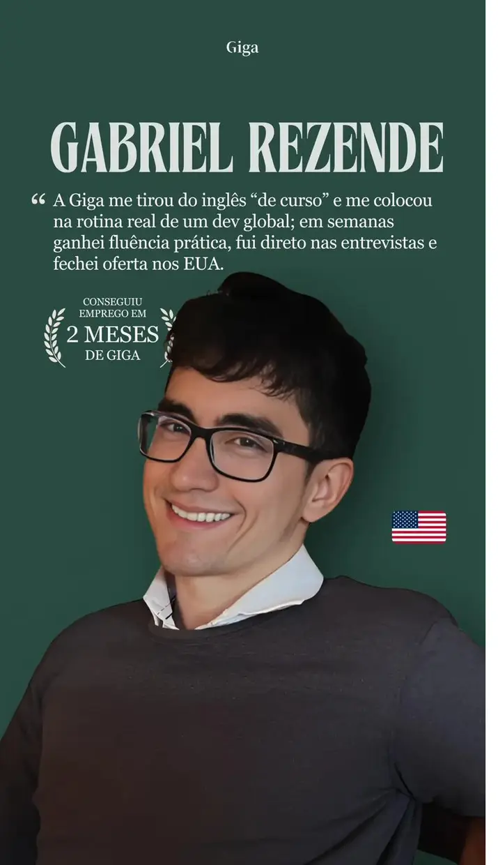 Depoimento de mentorado da Giga
