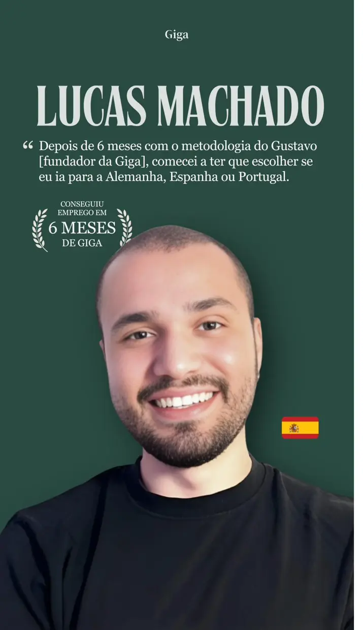 Depoimento de mentorado da Giga